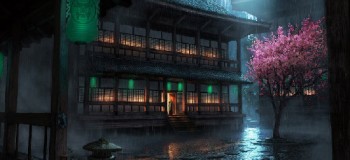 南北朝期間伽藍雨的傳說